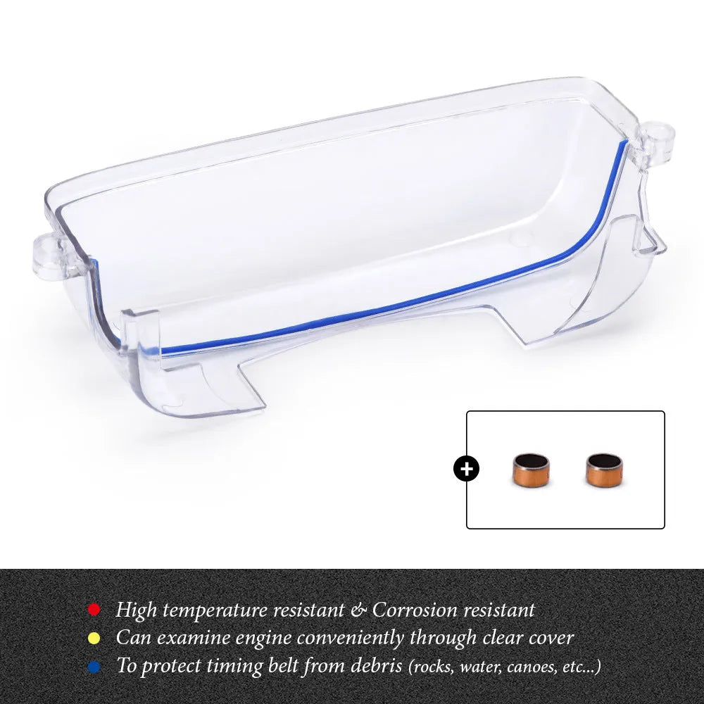 Clear plastic car gear selector cover for Lexus and Toyota vehicle models.