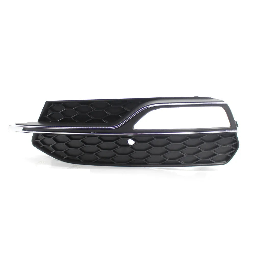 Black ABS bumper fog lamp grille for Audi A3 Sport S3 2013 to 2016 models