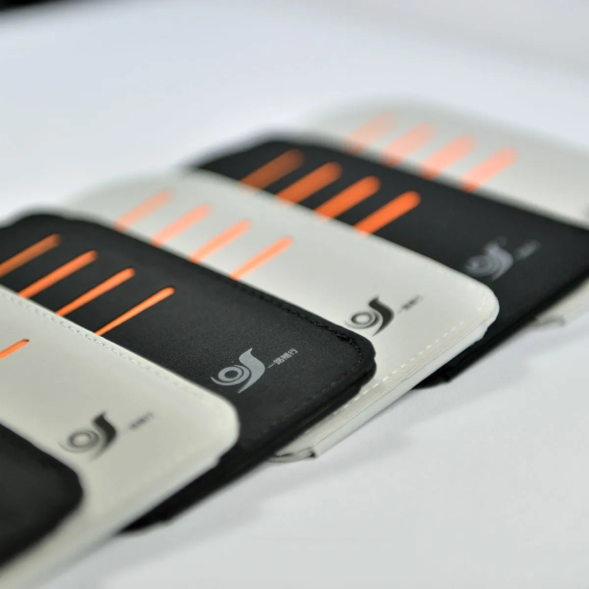 Car sun visor shading panel kit showing four panels and a storage bag in grey or black.