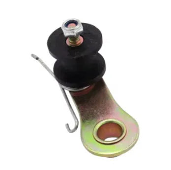 Off-road ATV chain tensioner accessory in white and black colour options