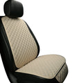 Linen car seat cushion in choice of six colours including cream, coffee, red, black gold and classic black