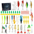 Mino Bog Christmas fishing blind box set with 24 metal pieces in 01 style colour