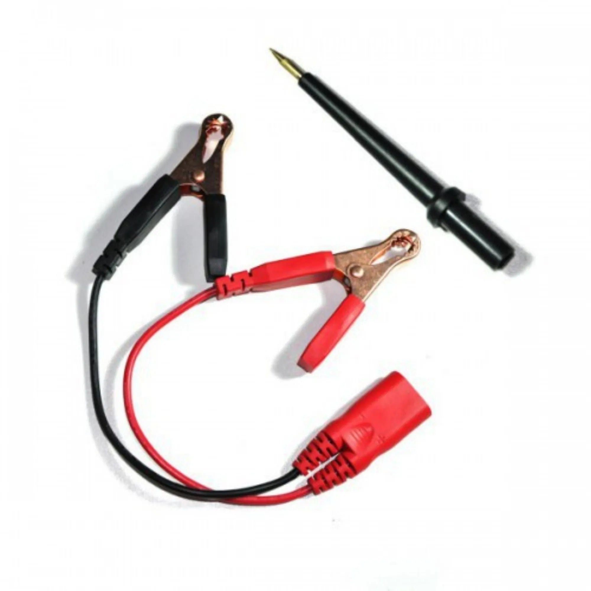 Blue PT150 automotive power circuit test pen with colour display, cables, and protective blow moulded case.