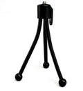 Small iron frame mini tripod with telescopic legs and ball head for iPhone and camera support