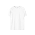 Navy slim-fit t-shirt vest with short sleeves and stretch fabric for casual wear
