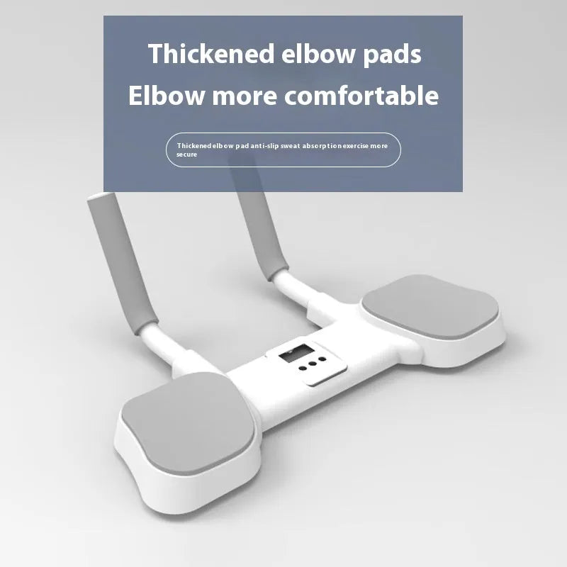 White multi-functional flat support trainer with alloy aluminium tube and ABS construction