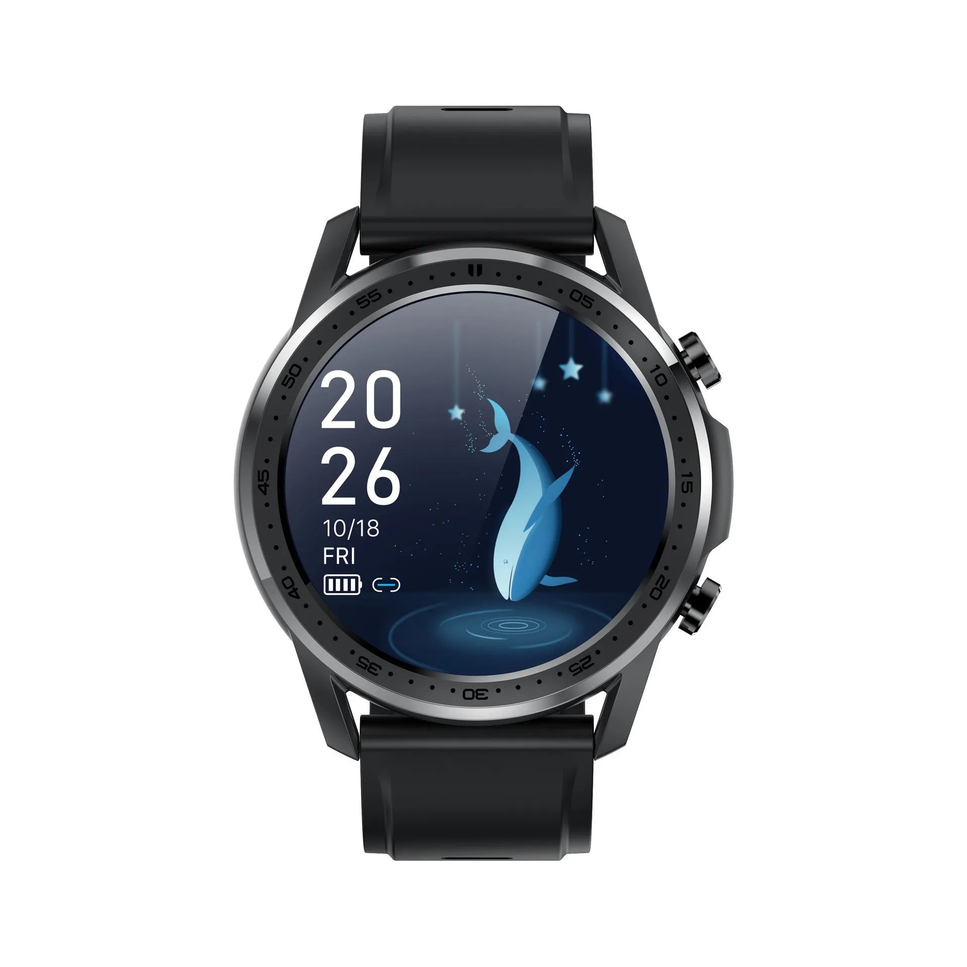 Youth2 smart bracelet with black zinc alloy case and 1.3-inch screen on a wristband.