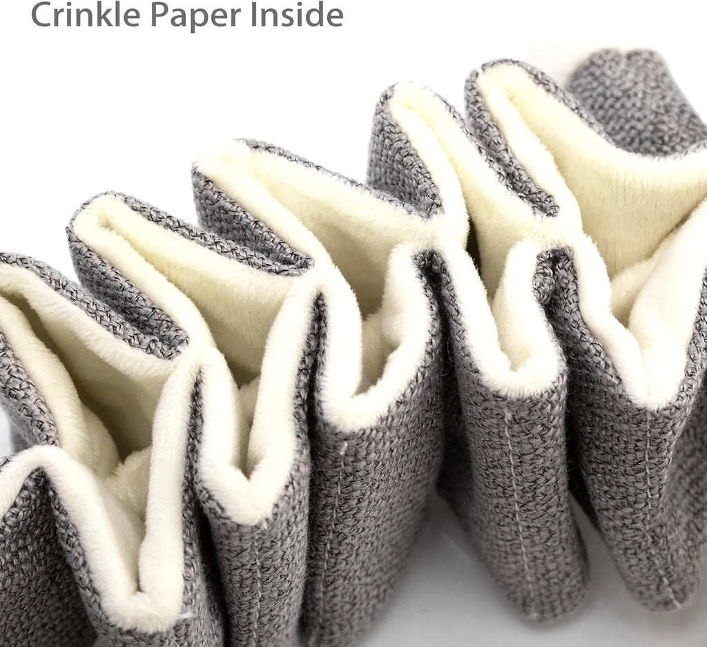Grey koala plush dog chew toy measuring 30cm with crinkle paper sounds