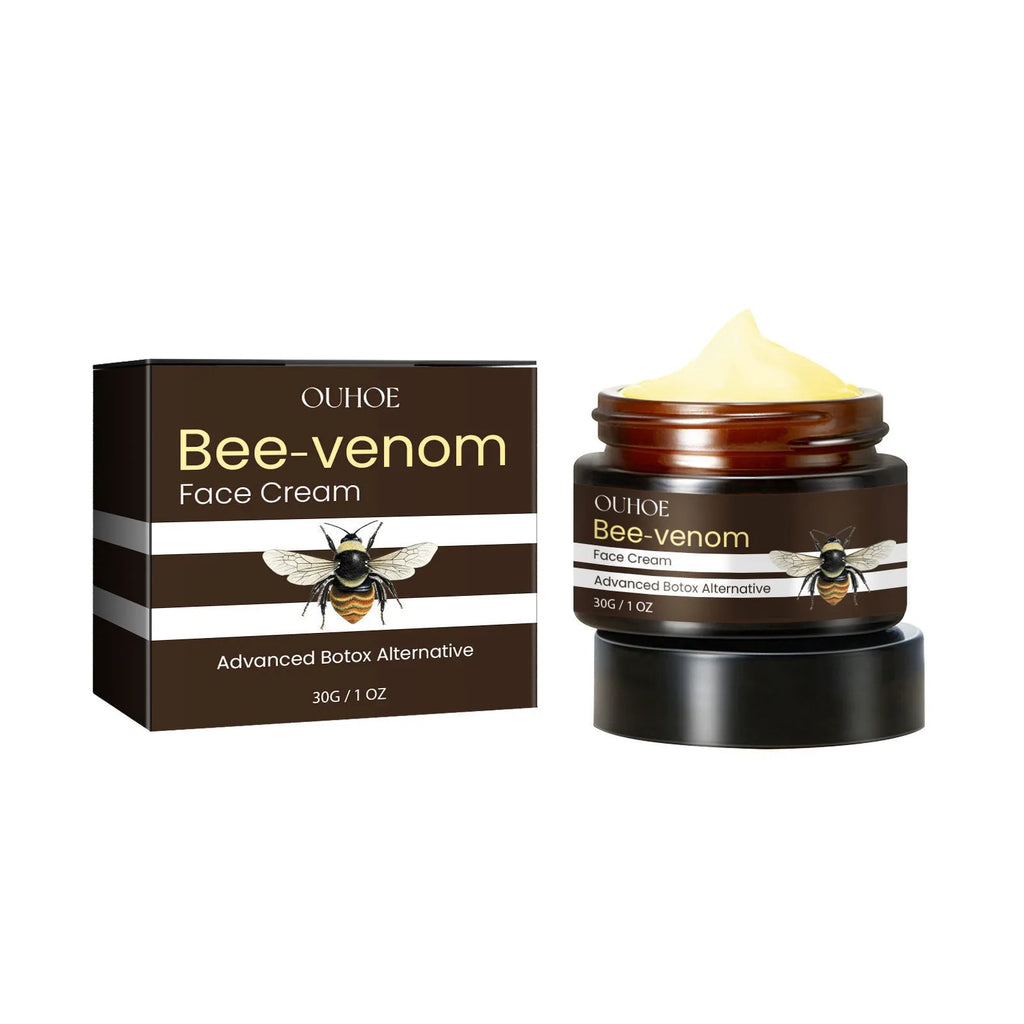 OUHOE Bee Firming Cream 30g jar, a hydrating and nourishing facial treatment cream.