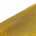 Rhinestone diamond sticker with eight-eye pattern on glue net backing in multiple colour options