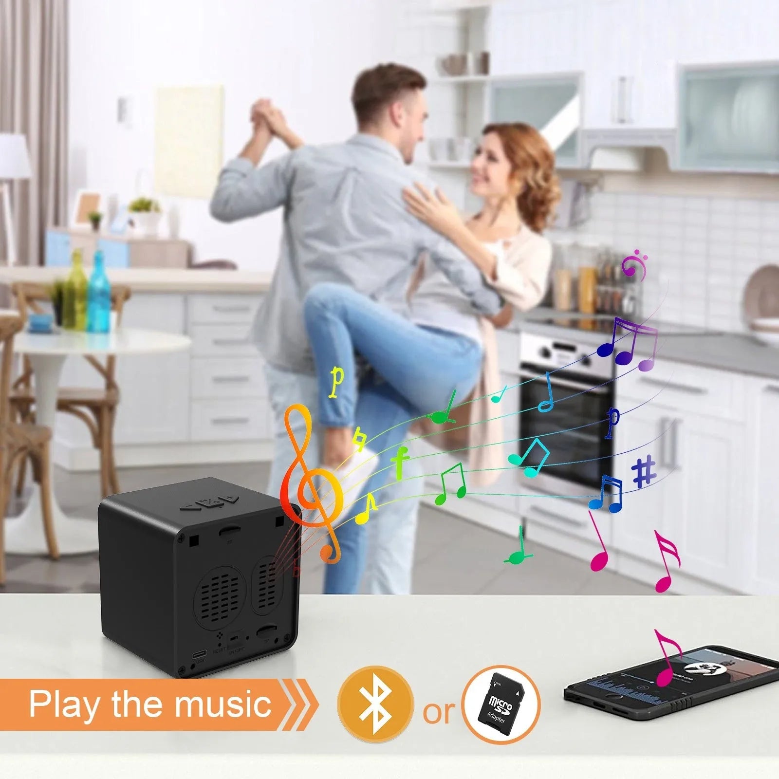 Wireless HD Z21 surveillance camera with night vision and alarm detection features