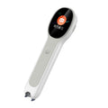 White universal reading pen language learning device with USB charging cable
