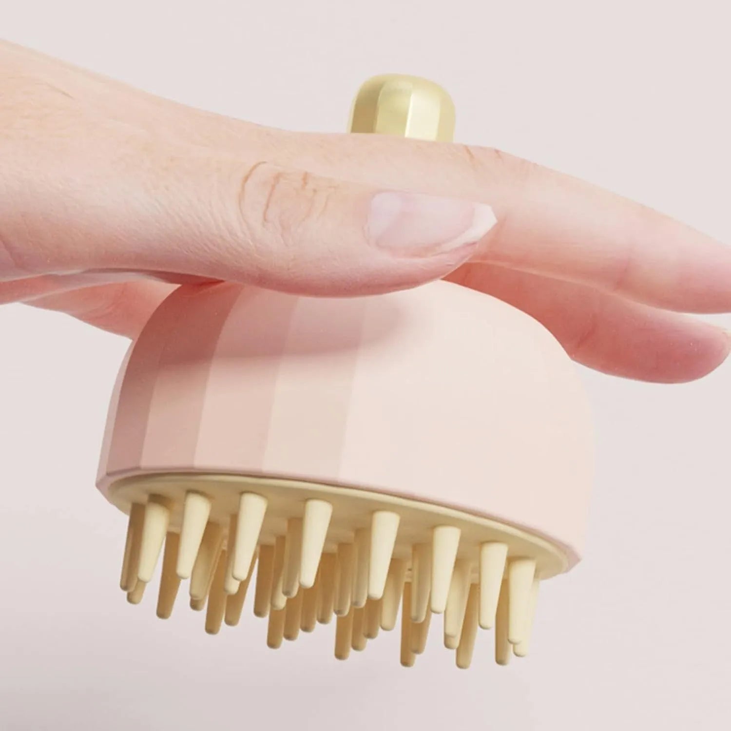 Green pink or white pet bath massage brush with soft silicone bristles and drain holes for dog and cat washing