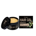 100ml Moroccan nut oil hair setting gel bottle with pump dispenser