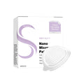 Nano microneedle skincare patch pack containing four individual facial patches with ginger and mugwort root extracts