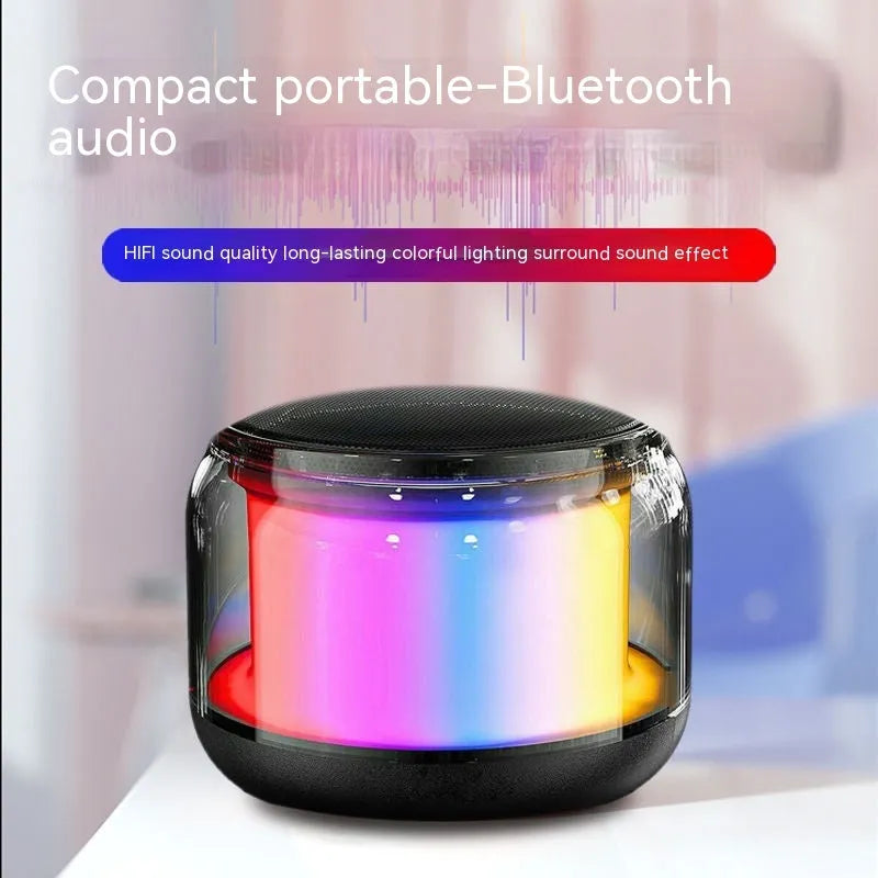Black coloured glaze gun-shaped Bluetooth speaker with micro SD card slot