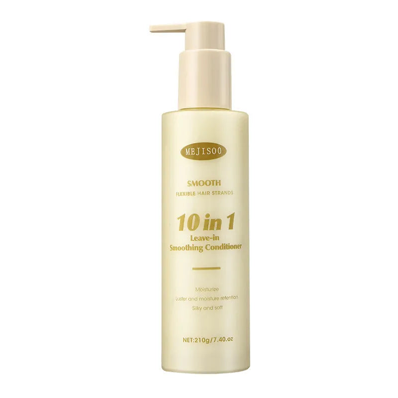 210g bottle of wash-free 10-in-1 hair conditioner for ladies with moisturising and anti-hair loss properties