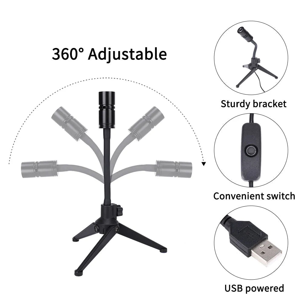 LED projection lamp showing Earth and Moon celestial effects with adjustable 360 degree bracket