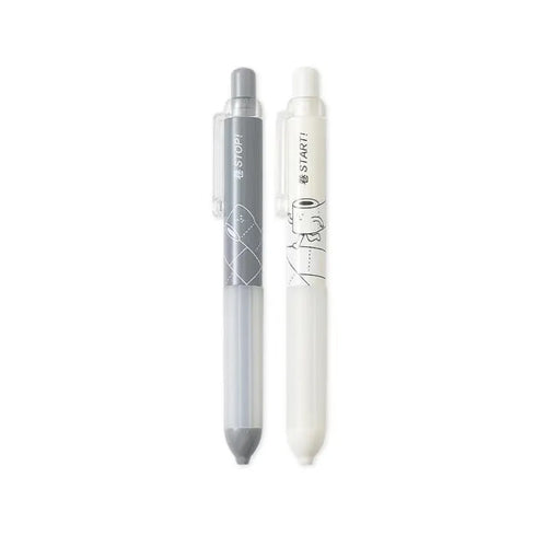 0.5mm automatic pencil with cloud grip in black or white colour options