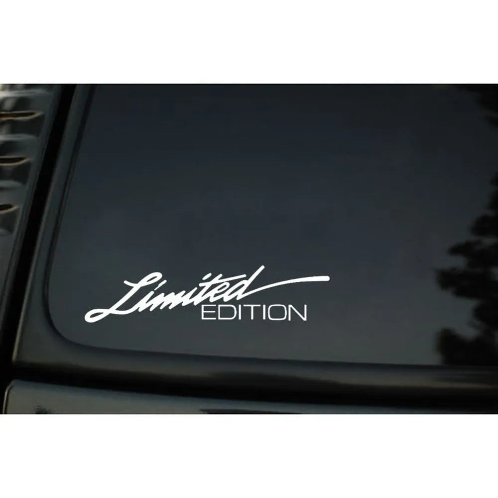 Reflective British bumper sticker with English lettering measuring 16cm by 3.8cm