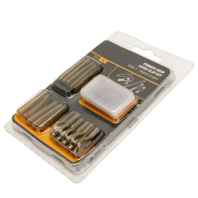 Tobly European carp fishing accessory set with 30 pieces including anti-winding pipes and rotation adapters