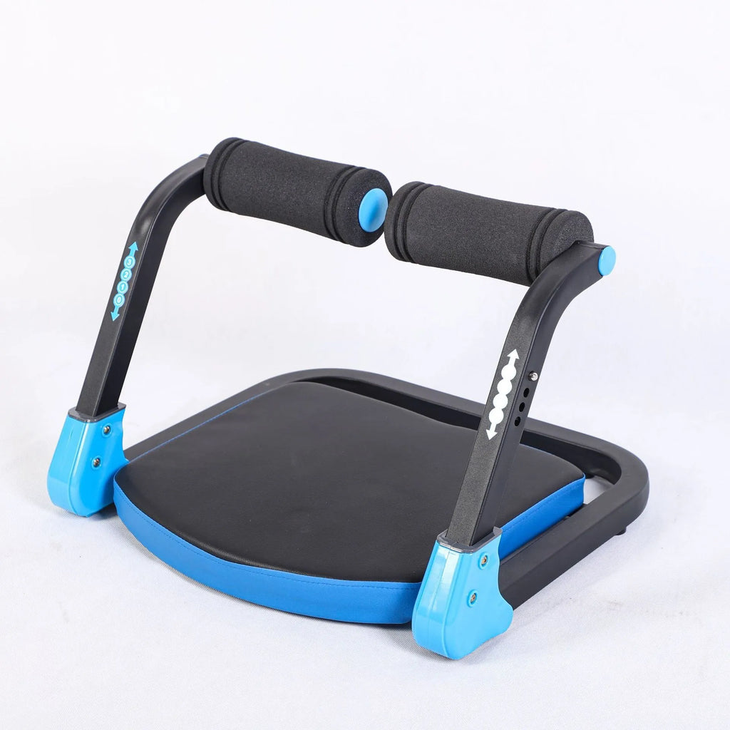 Household mini multifunctional abdominal device in sky blue or red colour for fitness and body shaping