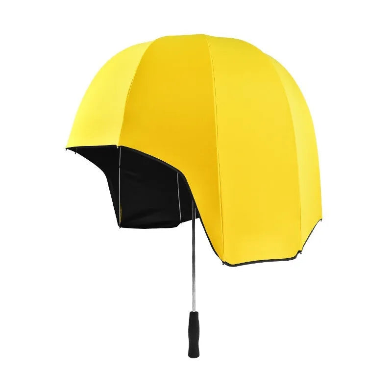 76cm long handle manual umbrella with NC fabric canopy in camouflage butterfly vinyl pattern