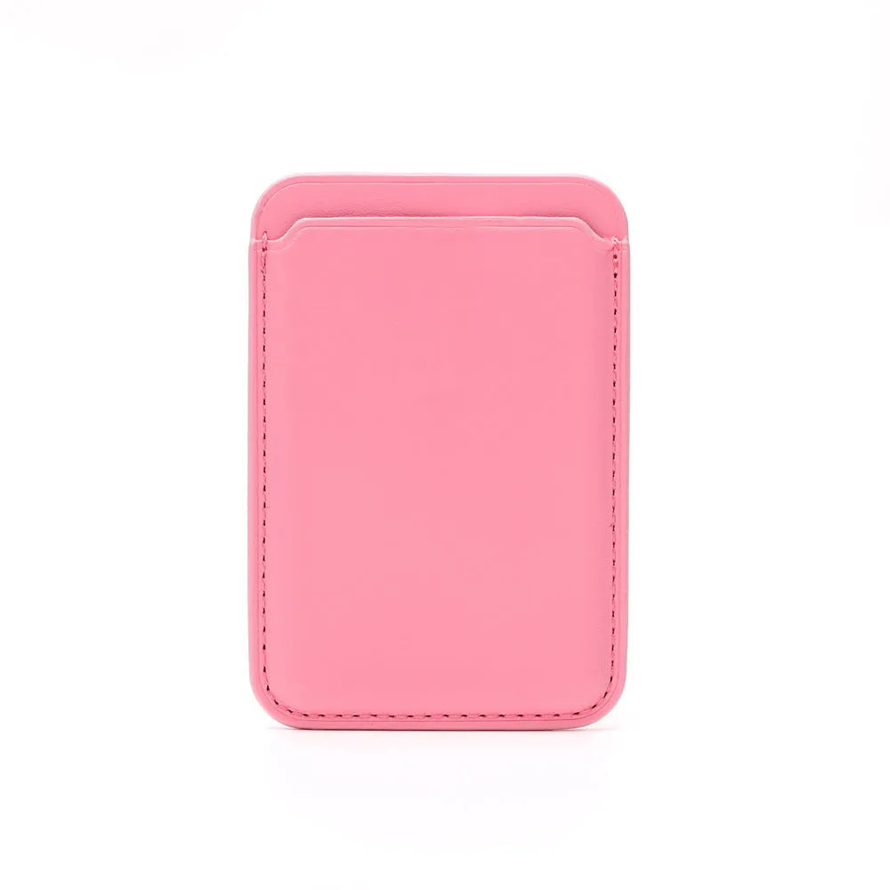 PU leather magnetic card holder protective case for iPhone in multiple colour options