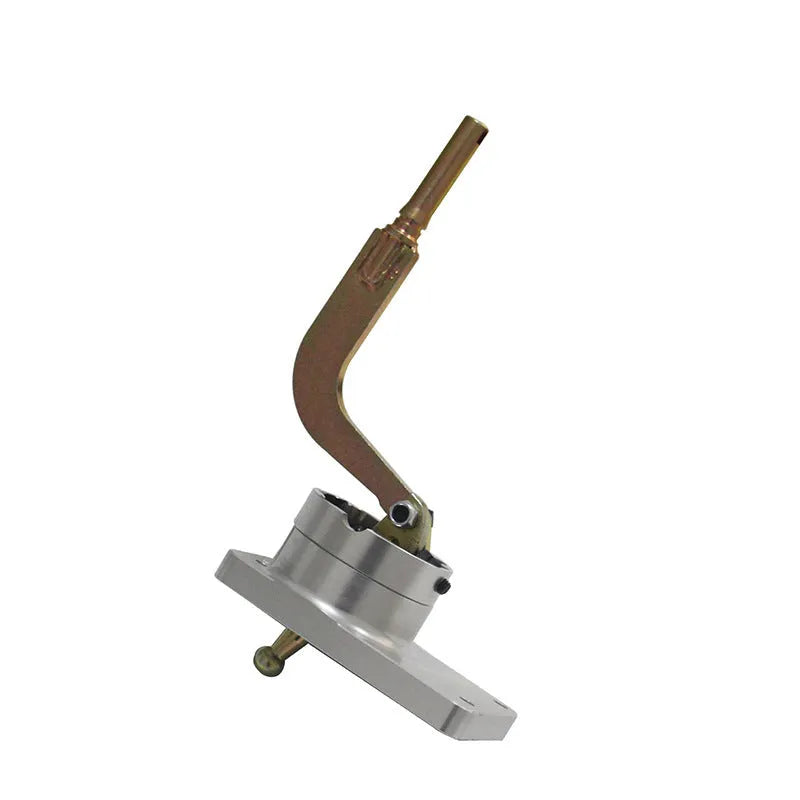 Silver aluminium alloy short shift lever for Horton car manual transmission