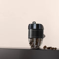 Coffee cup shaped car air freshener with solid coffee beans fragrance in choice of five colours
