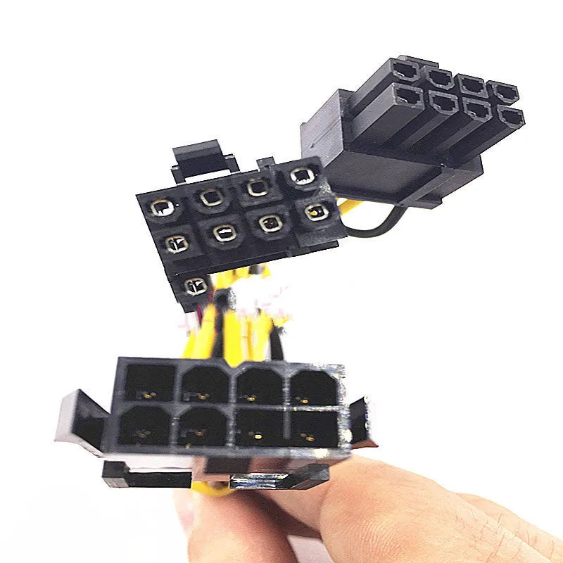 8PIN female to dual 8PIN male graphics card power adapter cable 21cm length
