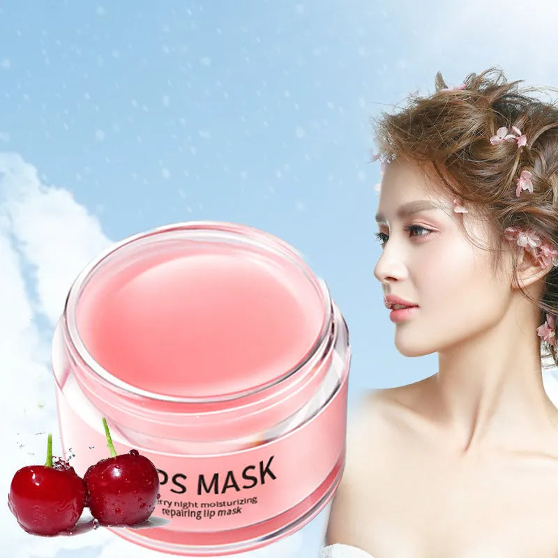 Boxed lip mask product with 20-30g moisturising formula for dry lip care