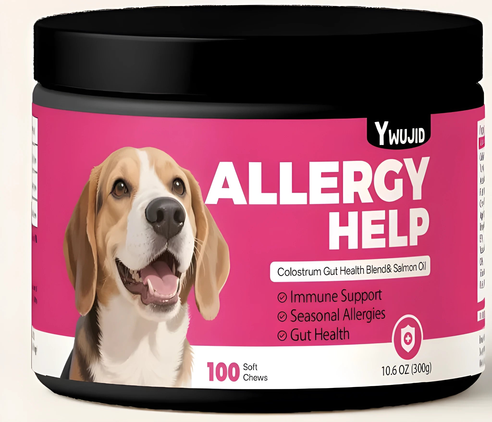 A single bottle containing a 300g can of anti-allergy soft granules for immunity support.