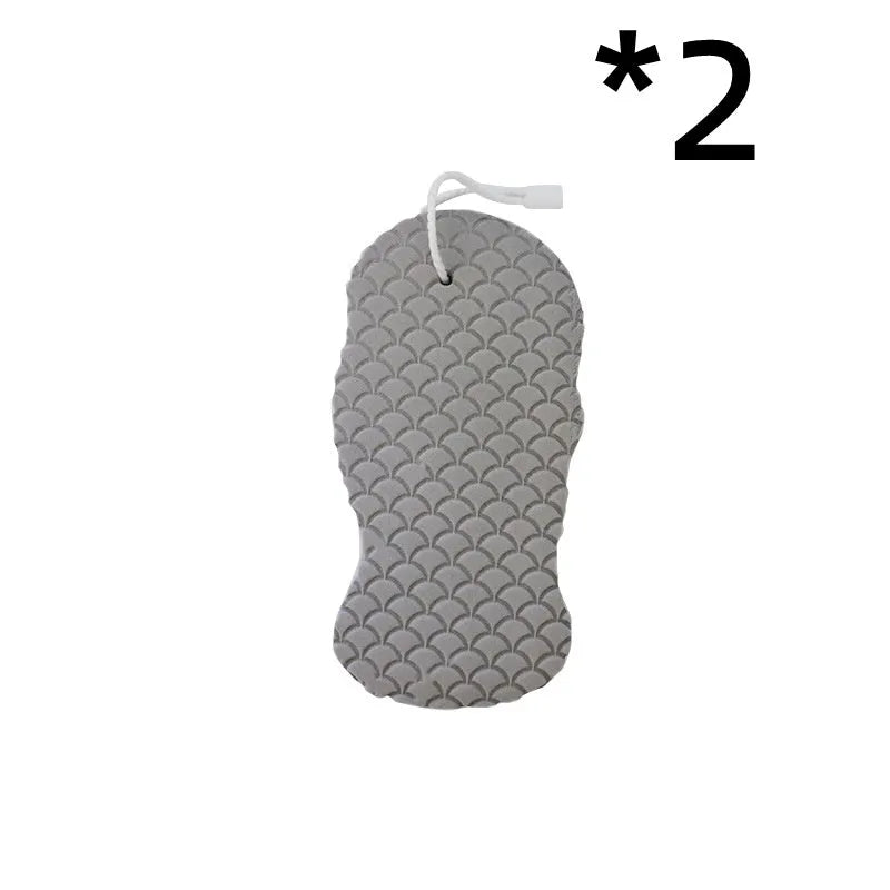3D fish scale pattern bath sponge in white, grey, pink or light blue