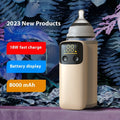 4th generation baby bottle insulation sleeve warmer with 8000mAh battery and fast charger