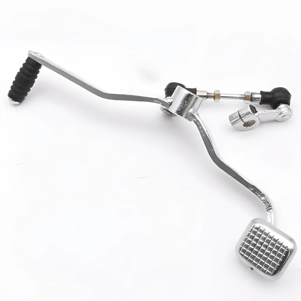 GS125 motorcycle gear lever with coarse and fine teeth patterns measuring 300mm
