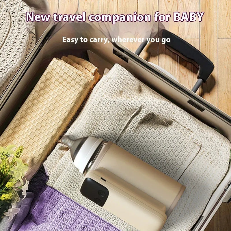 4th generation baby bottle insulation sleeve warmer with 8000mAh battery and fast charger