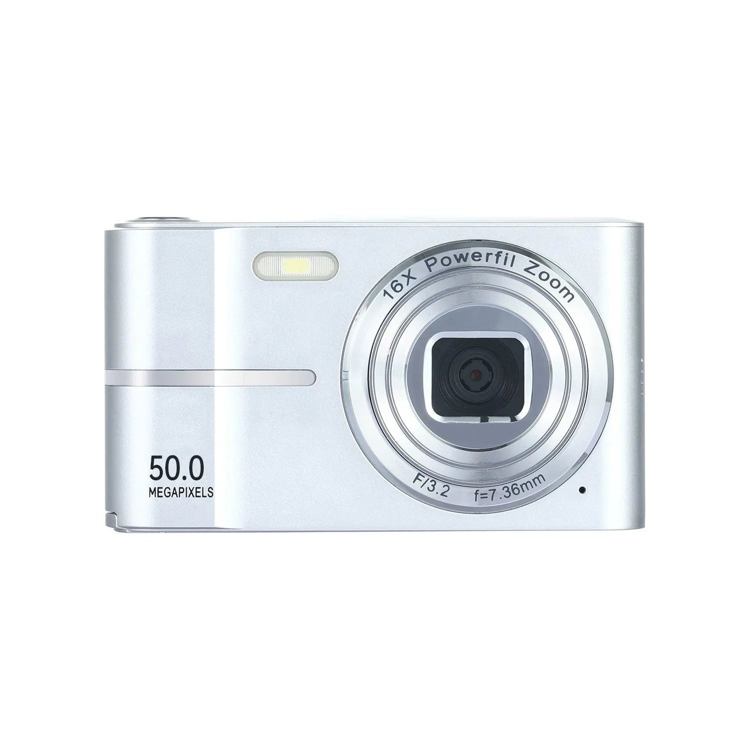 HD 4K mini digital camera in black, green, pink, or white with 90.3mm compact dimensions