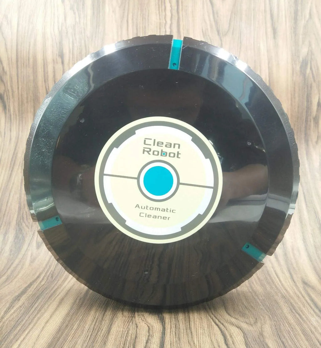 Black and white AC automatic robot vacuum cleaner for household floors