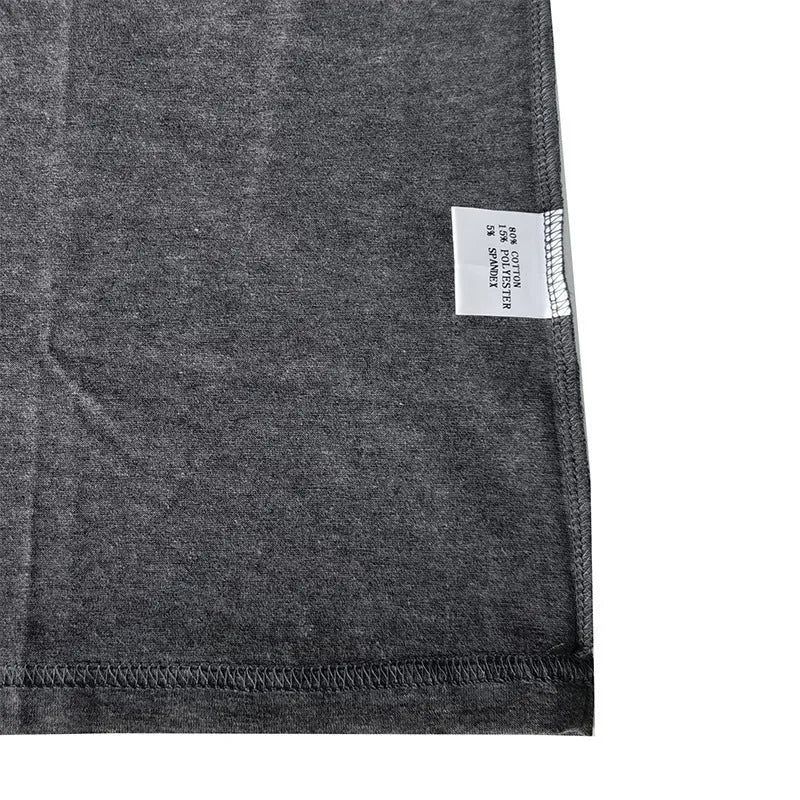 A solid colour long sleeve men's henley shirt in a cotton blend fabric.