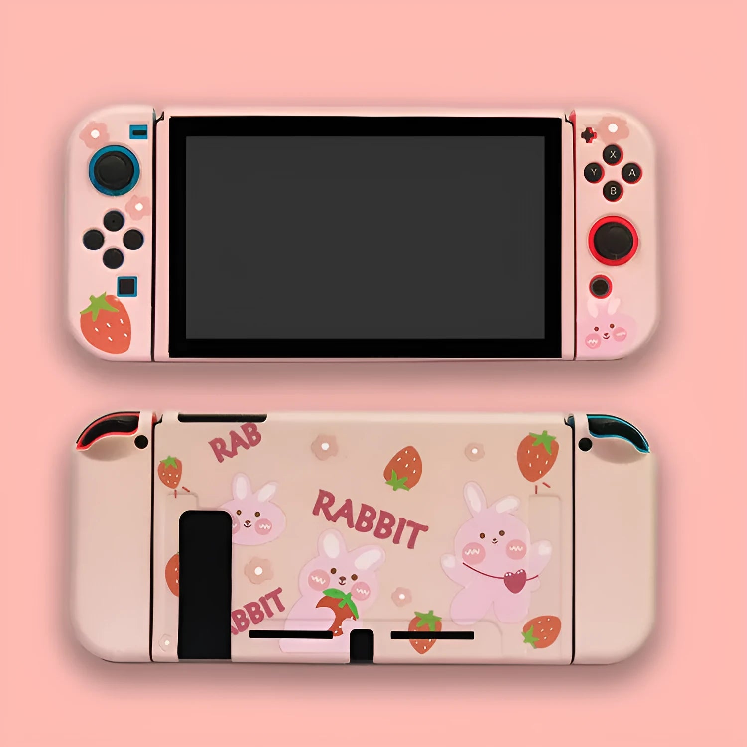 Nintendo Switch silicone protective shell in colourful Sakura Girl design