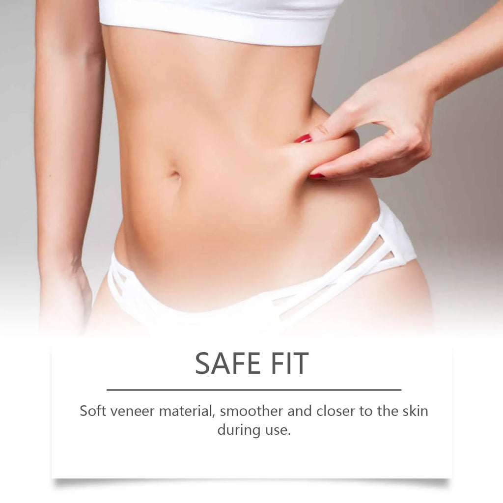 Four body firming microneedle patches with adhesive backing for targeted skincare application
