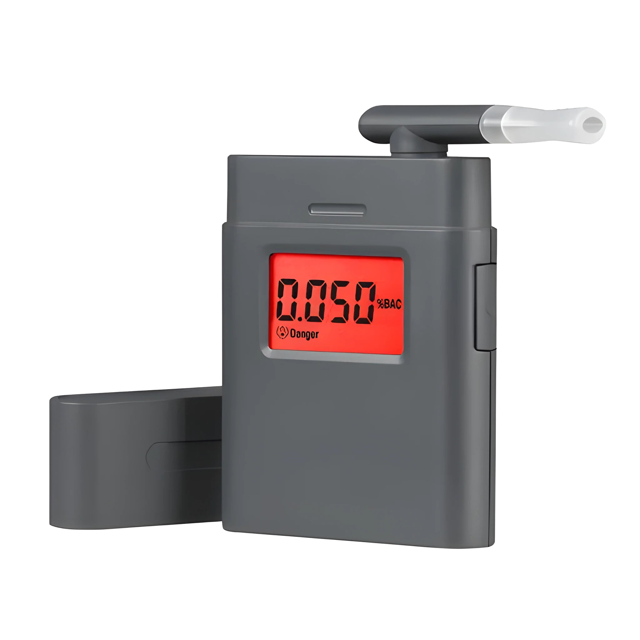 Black AT-838 personal breathalyser alcohol detector unit.