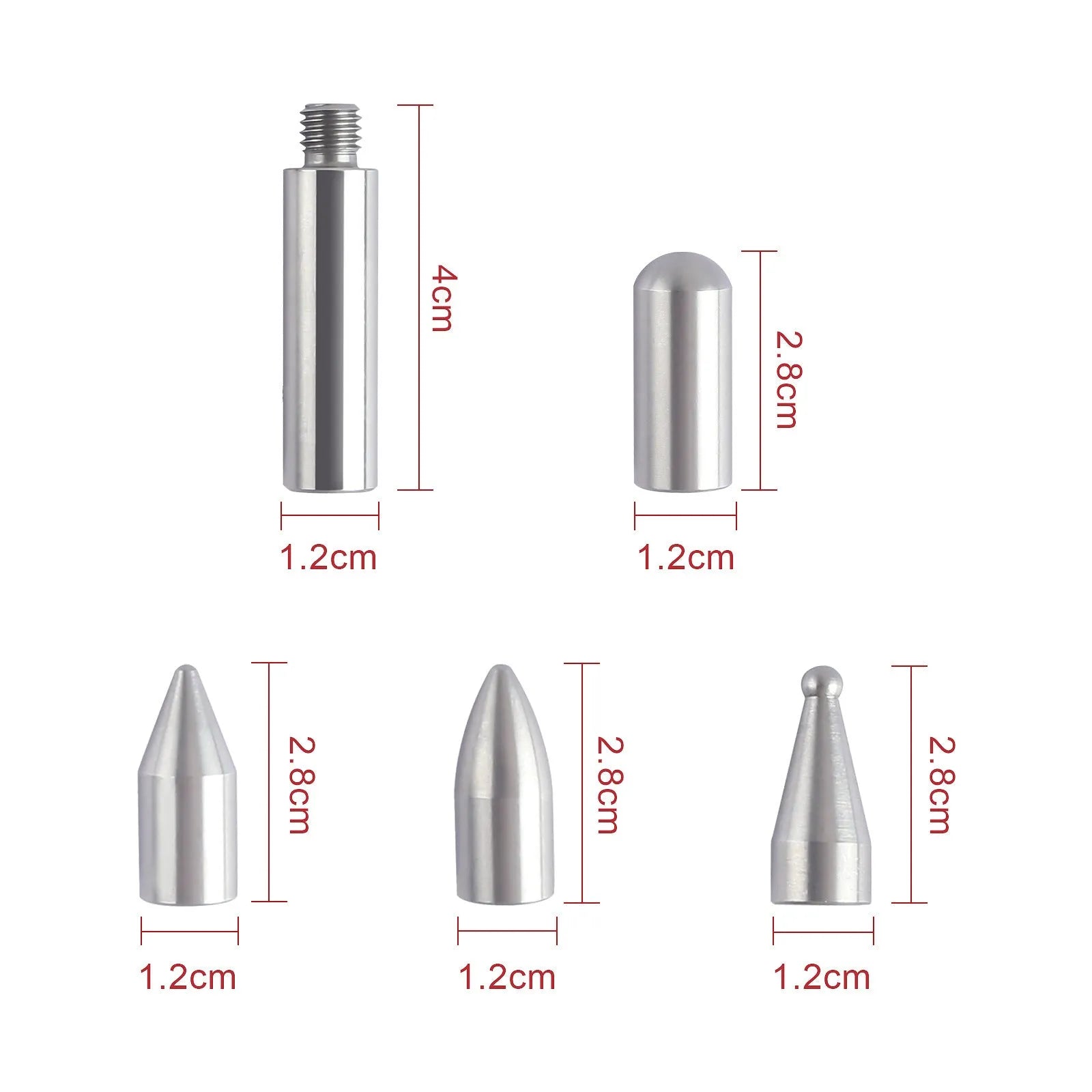 Three-piece car dent repair crowbar set made from alloy steel for automotive bodywork maintenance