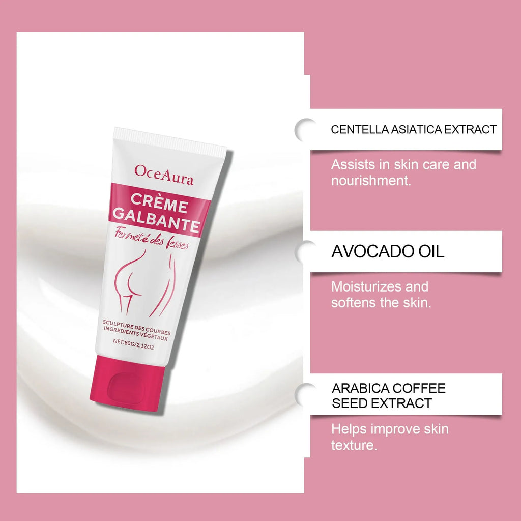 60g tube of hip tightening cream with centella and coffee extracts