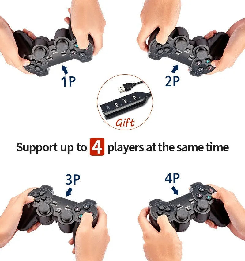 Wired USB game controller for Super Console X in SNES handle style