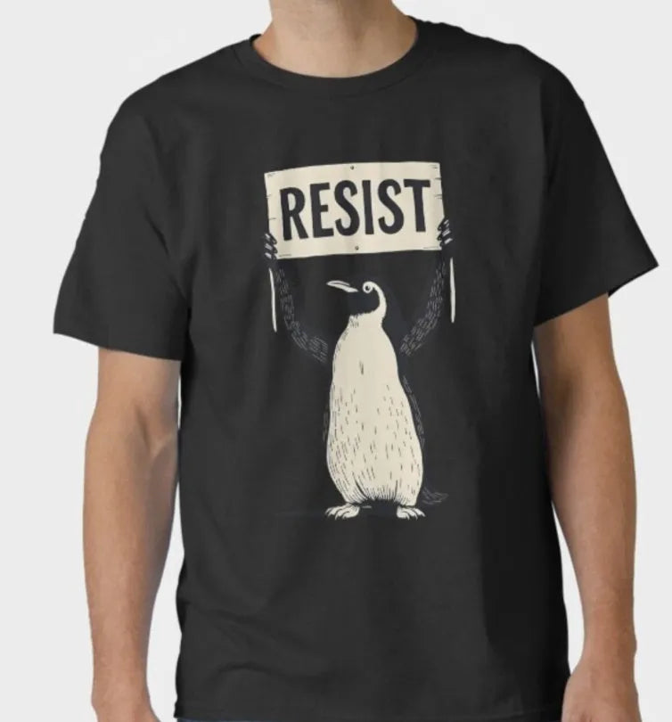 Loose fit cotton summer T-shirt in black on a hanger