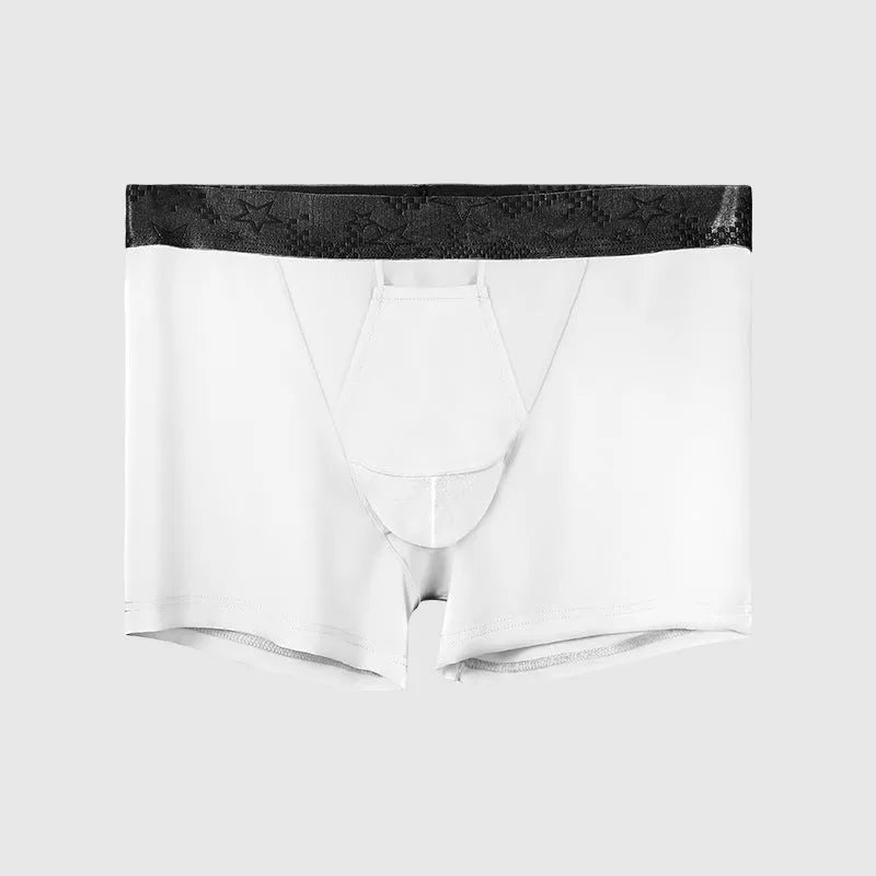 Vein Underwear men's ice silk boyshorts in nylon fabric for sports wear