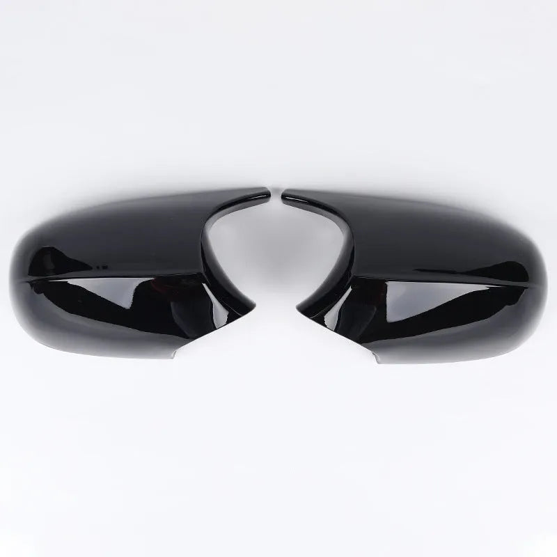 BMW 3 Series E90 rearview mirror shell replacement housing in black ABS plastic