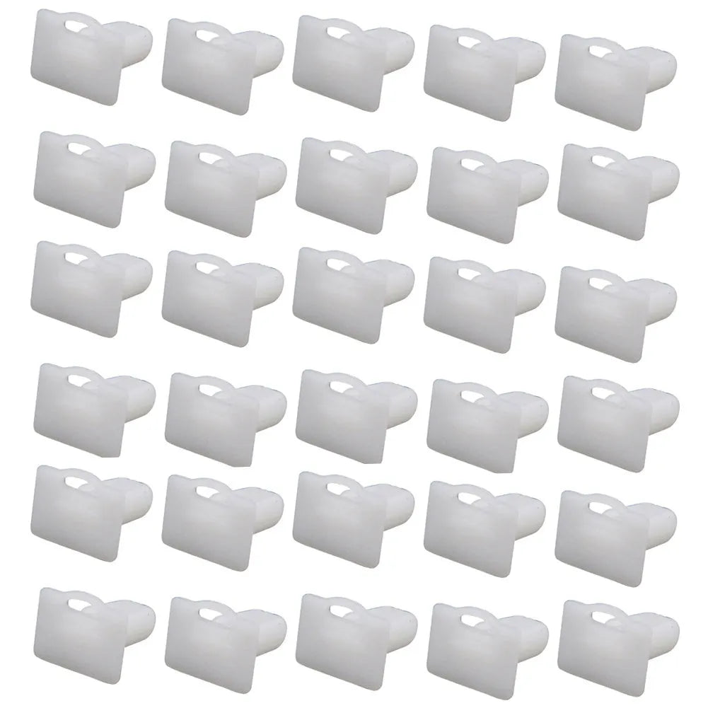 60-piece pack of D318 colour automobile plastic glue nails and buckles for car interior trim